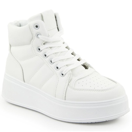 Scarpe sportive bianche alla caviglia NEWS 8166 bianco