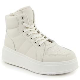 Scarpe sportive alte beige NEWS 8166