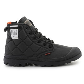 Scarpe Palladium Pampa ri-trapuntate 74386-008-M nero