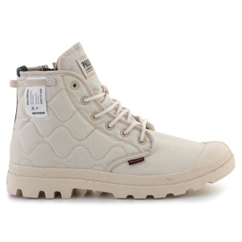 Scarpe Palladium Pampa ri-trapuntate 74386-210-M beige
