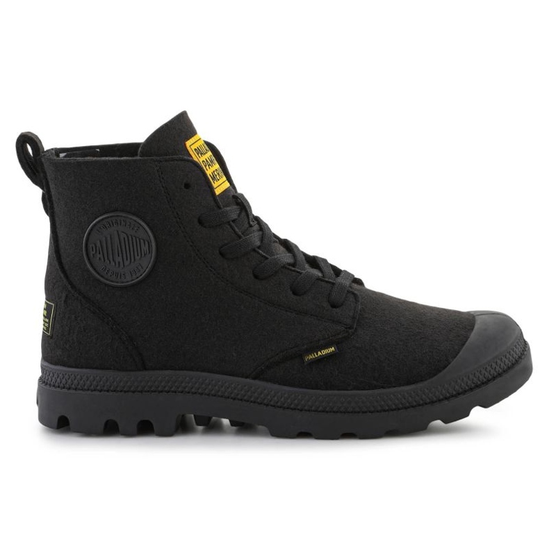 Scarpe Palladium Pampa Hi Merino 74377-008-M nero