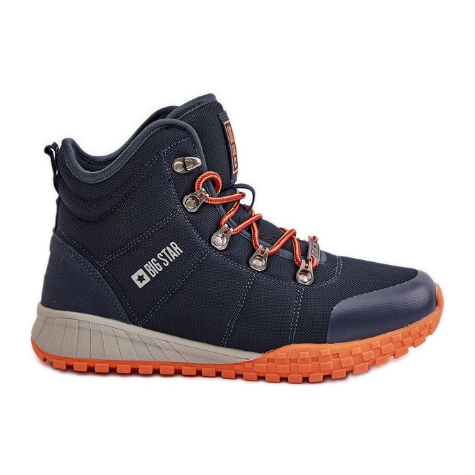 Scarpe sportive Trappers da donna Big Star KK274215 Memory Foam System Blu navy