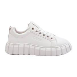 Scarpe da ginnastica isolate da donna Big Star MM274616 Bianche bianco