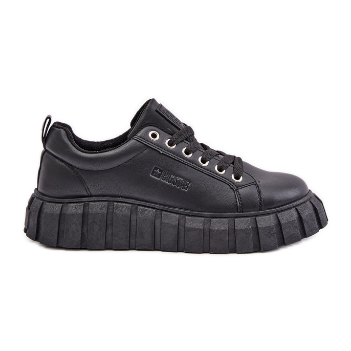 Scarpe da ginnastica isolate da donna Big Star MM274617 Nere nero