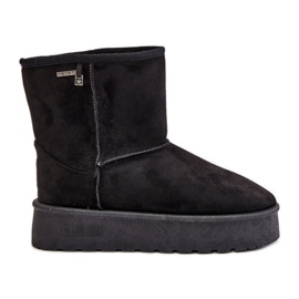 Stivali da neve con plateau alto da donna Big Star OO274898 Nero