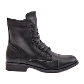 Stivali isolanti in ecopelle con cerniera, Black Leanaris nero