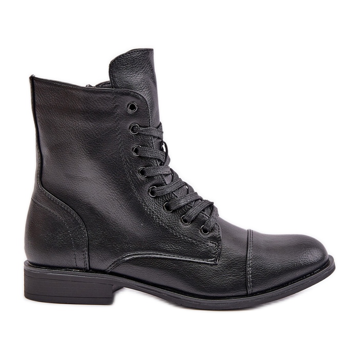 Stivali isolanti in ecopelle con cerniera, Black Leanaris nero