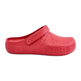 Zoccoli infradito leggeri da uomo Big Star II175004 Rossi rosso