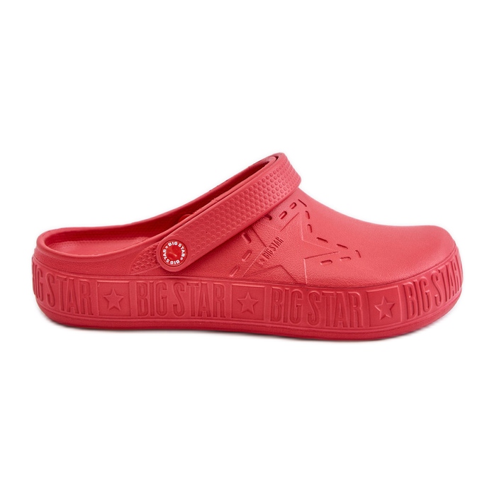 Zoccoli infradito leggeri da uomo Big Star II175004 Rossi rosso