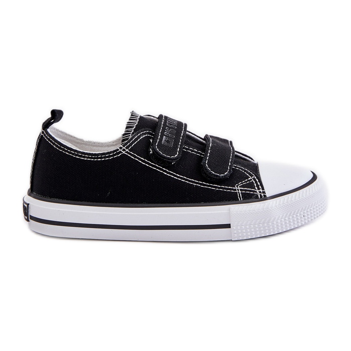 Scarpe da ginnastica con velcro per bambini Big Star OO374008 Nere nero