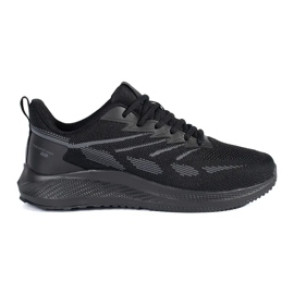 Vico Scarpe sportive in rete da uomo nere nero