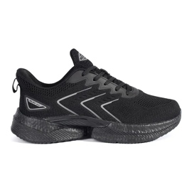 Vico Scarpe sportive stringate nere leggere nero
