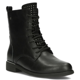 Filippo DBT4747/24 Stivali in pelle Bk D, neri nero