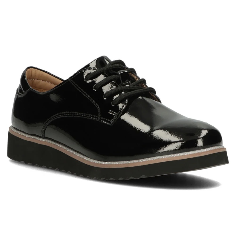 Filippo DP1514/24 Scarpe Bk in pelle, nere