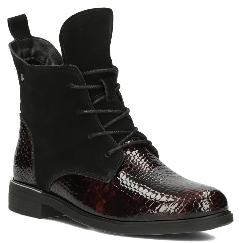 Stivali Filippo in pelle DBT4749/24 Br Cr marrone