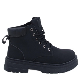 Kellers Stivali in legno da donna neri nero