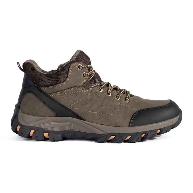 Scarpe da trekking da uomo marroni marrone
