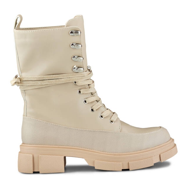 Stivaletti non isolati da donna, beige JH21-31BE