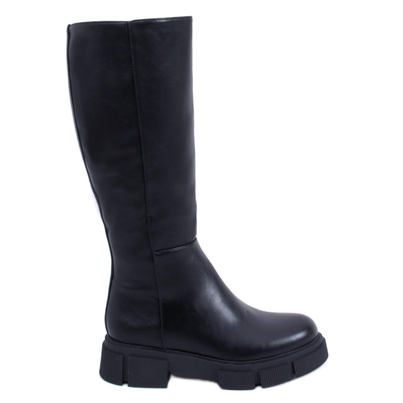 Stivali da donna con suola spessa Baker Black nero