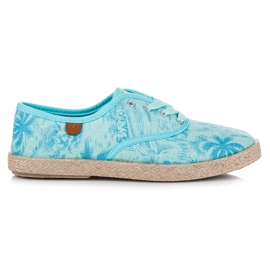 Vices Espadrillas sulla rilegatura blu