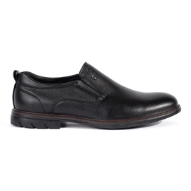 Scarpe slip-on nere da uomo nero