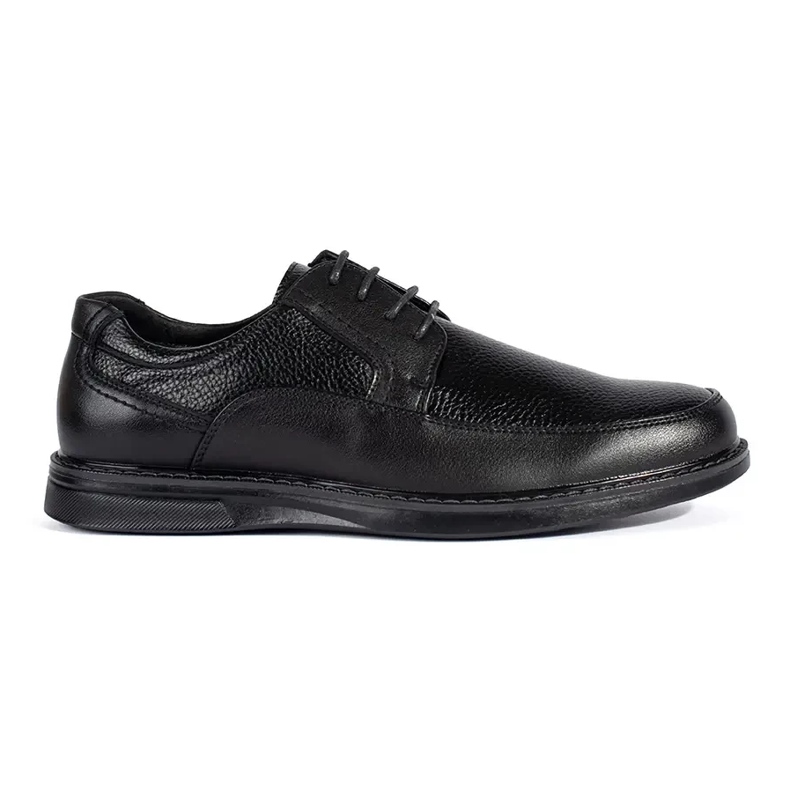 Scarpe stringate da uomo nere nero