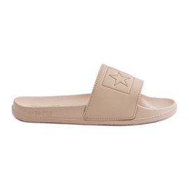 Infradito da donna in schiuma Big Star OO274043 Beige