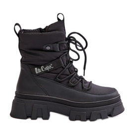 Stivali da neve con cerniera Lee Cooper da donna LCJ-24-47-3144 Neri nero