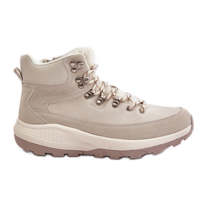 Stivali leggeri con cerniera da donna Lee Cooper LCJ-24-03-3071 Beige chiaro