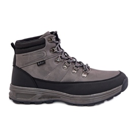 Scarponi da trekking isolanti da uomo Lee Cooper LCJ-24-03-3033M Grigi grigio
