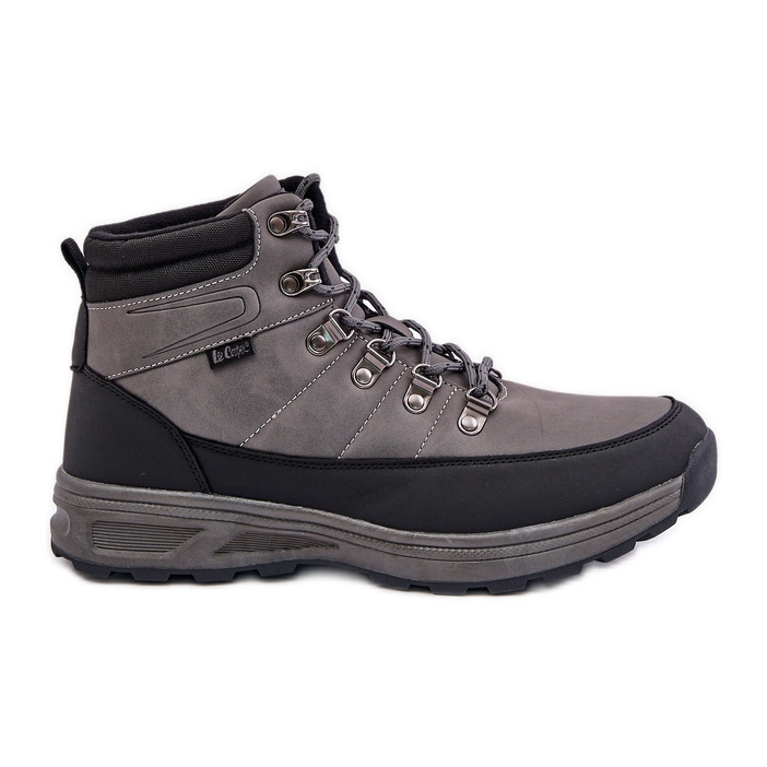 Scarponi da trekking isolanti da uomo Lee Cooper LCJ-24-03-3033M Grigi grigio