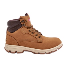 Scarpe da trekking da uomo Lee Cooper Trappers LCJ-24-01-2949 Cammello marrone