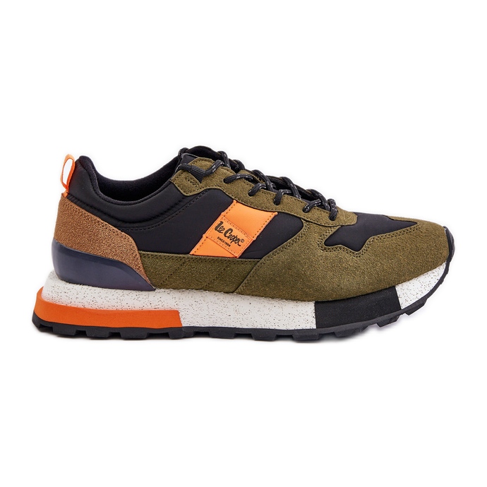 Scarpe da ginnastica isolanti da uomo Lee Cooper LCJ-24-03-3007 Verde