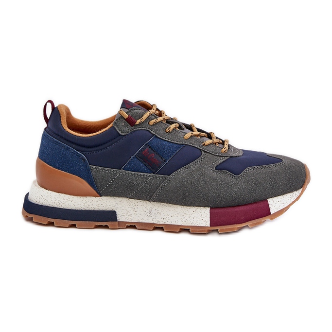 Scarpe da ginnastica isolanti da uomo Lee Cooper LCJ-24-03-3006 Grigie grigio