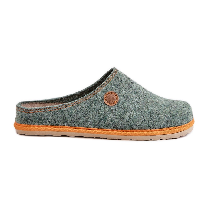 Scarpe da casa da donna Pantofole Inblu CS000039 Verde
