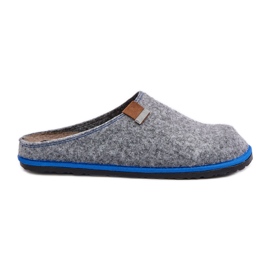 Ciabatte da uomo Scarpe da casa Inblu SI000023 Grigio chiaro