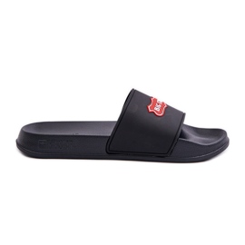 Infradito da uomo con logo Big Star OO174028 Nere nero
