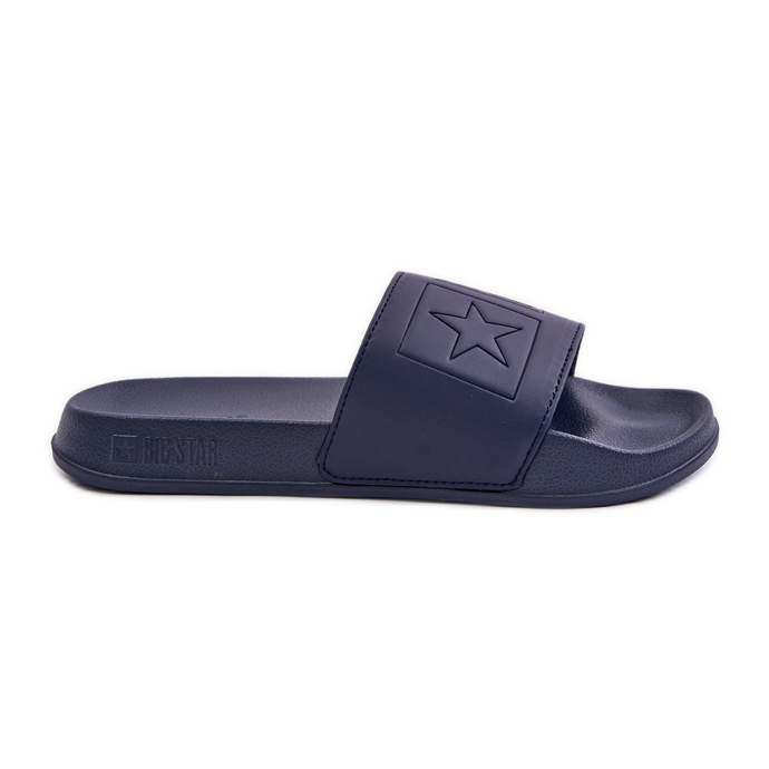 Infradito leggere da uomo con logo Big Star OO174031 Blu navy