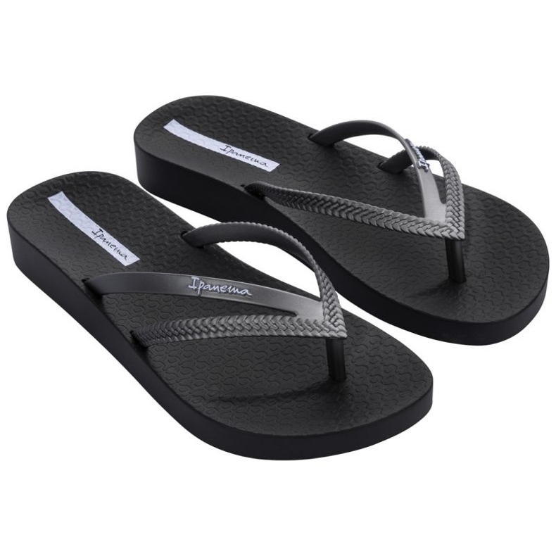 Infradito Ipanema Bossa Soft V Fem 82840-AG720 nero