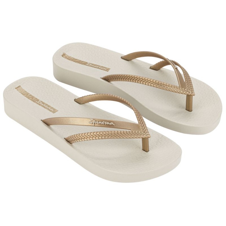 Infradito Ipanema Bossa Soft V Fem 82840-AQ441 d'oro