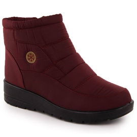 News Doposci da donna con zeppa bordeaux Novità 5029 rosso