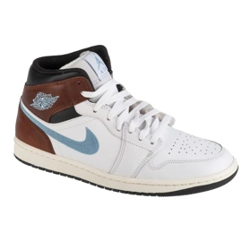 Scarpe Nike Air Jordan 1 Mid FQ7831-142 bianca