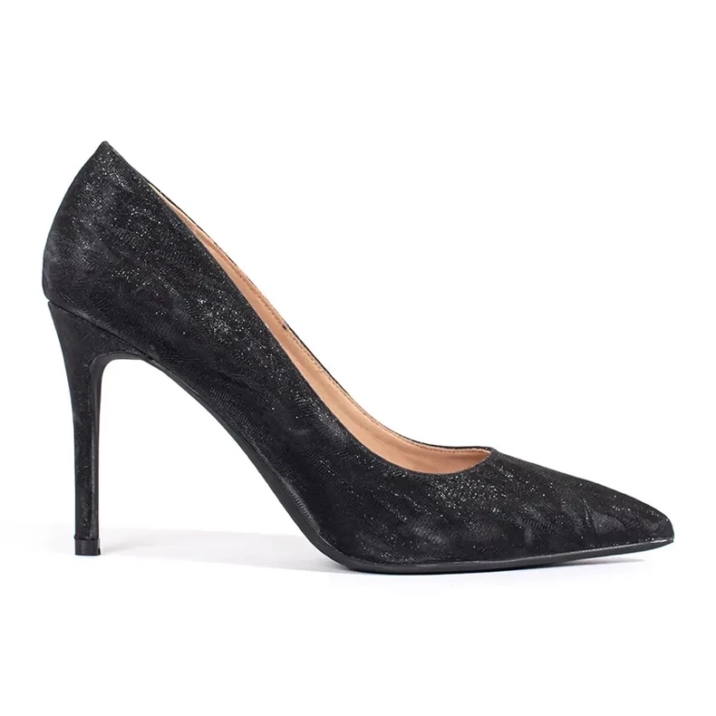 Seastar Décolleté da donna nere glitterate nero