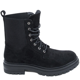 Stivali stringati Vecna ​​Nero