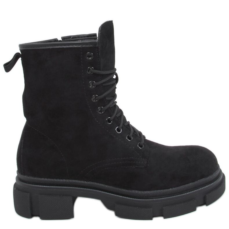 Lavoratori in pelle scamosciata Dazy Black nero
