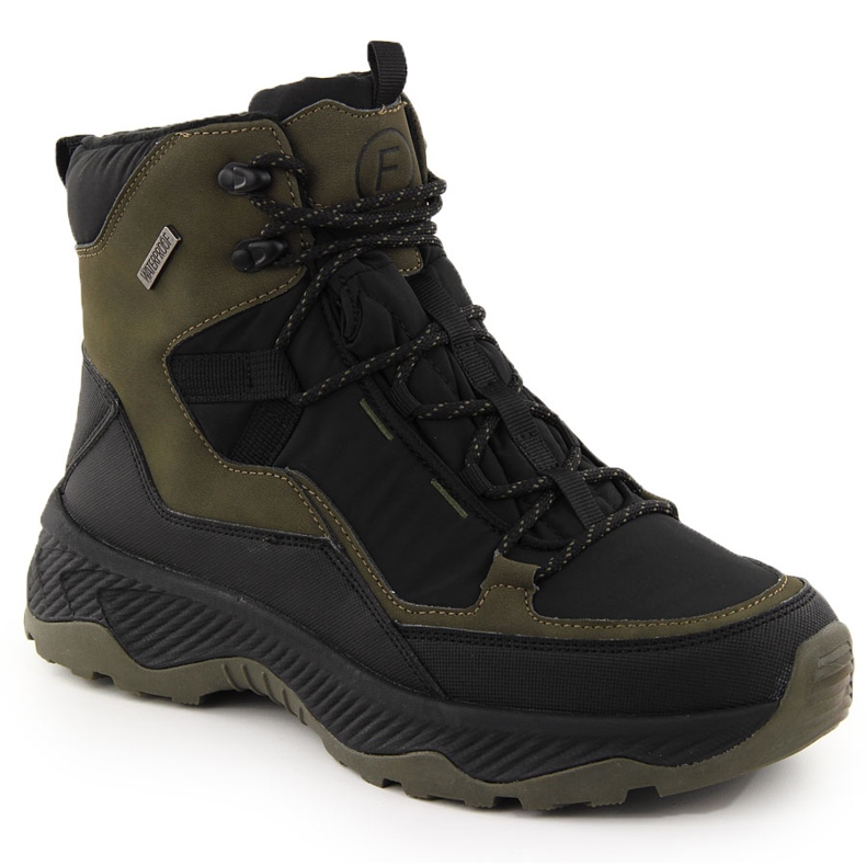 Filippo MTR6654 scarpe da trekking da uomo kaki impermeabili e isolanti nero