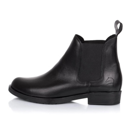 Rusttler Stivaletti Chelsea da donna in pelle Karo Rustler da donna nero