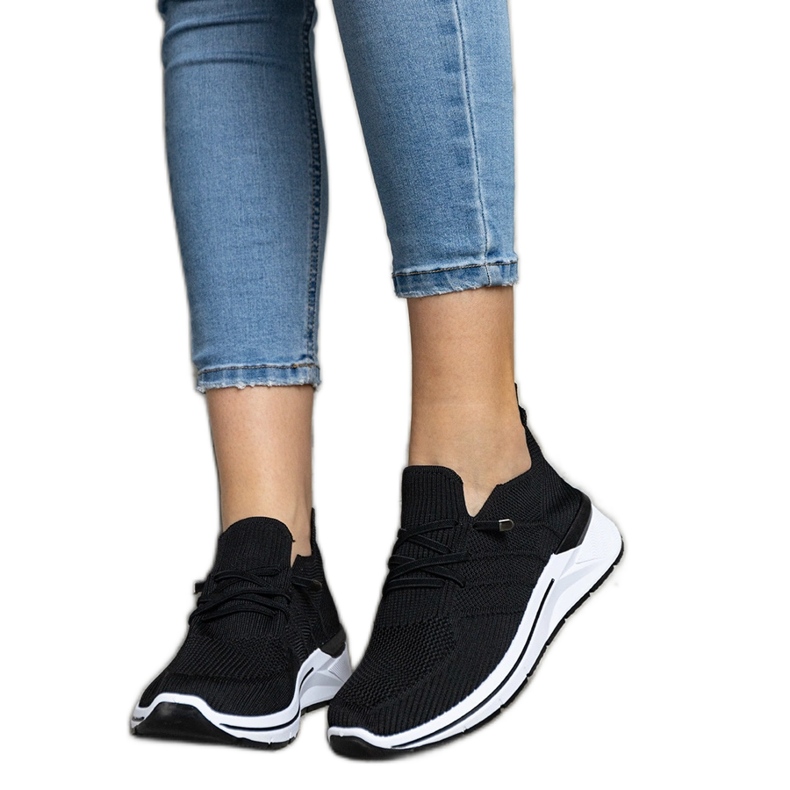 Sneakers slip-on Gaberla nere nero