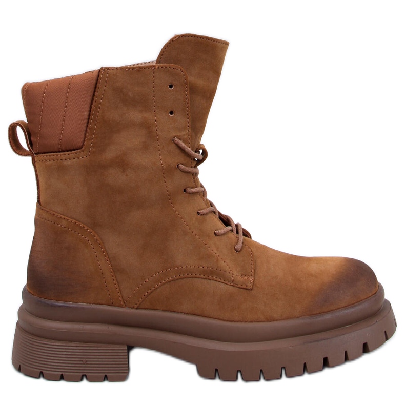 Stivaletti Trapper con protezione Desfor Camel marrone