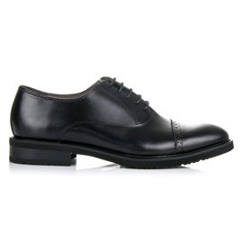 Sorrento Oxford in pelle nero